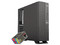 Gabinete STYLOS MINCE SLIM ITX, Mini Tower, Mini-ITX, Incluye Fuente de Poder de 550W. Color Negro.