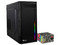 Gabinete Secai Micro Tower Stylos RGB con Fuente de Poder 550W STGASC1B, Diseño Compacto para Oficina.