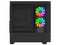 Gabinete Thermaltake View 290 TG ARGB, Mid Tower, ATX, 3 Ventiladores de 120mm, Panel de Cristal Templado, No Incluye Fuente de Poder. Color Negro.