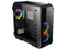 Gabinete Mid Tower Thermaltake Tempered Glass RGB, E-ATX, (no incluye fuente de poder).