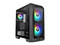 Gabinete Gamer Thermaltake Mid-Tower View 300 MX, ARGB, ATX, (No incluye fuente de poder). Color Negro.