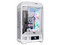 Gabinete Thermaltake The Tower 300 Snow, Micro-ATX, Micro Tower, (No Incluye fuente de Poder), Color Blanco.