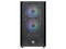 Gabinete Thermaltake Versa H16 TG ARGB, Mid-Tower, Micro ATX, Vidrio Templado, 3 Ventiladores x 120mm, (No incluye Fuente de Poder), Color Negro.