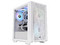 Gabinete Thermaltake Versa H16 TG ARGB, Micro Torre, Ventana Lateral, 3 Ventiladores, Color Blanco.
