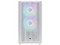 Gabinete Thermaltake Versa H16 TG ARGB, Micro Torre, Ventana Lateral, 3 Ventiladores, Color Blanco.