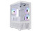 Gabinete Thermaltake View 170 TG ARGB Snow, Micro Tower, incluye 3 ventiladores ARGB, panel de vidrio templado, (No incluye fuente de poder), Color Blanco.