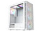Gabinete XYZ AIRONE 100 MESH, Mid Tower, ATX, Panel de Cristal Templado, Incluye 6 Ventiladores ARGB de 120mm, No Incluye Fuente de Poder. Color Blanco.