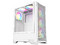 Gabinete XYZ Airone 300-X Mesh, Mid Tower, ATX, Incluye 6 Ventiladores ARGB de 120mm, Panel de Cristal Templado, No Incluye Fuente de Poder. Color Blanco.