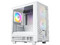 Gabinete XYZ Atom, Mid Tower, Micro-ATX, Panel de Cristal Templado, No Incluye Fuente de Poder. Color Blanco.