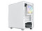 Gabinete XYZ Atom, Mid Tower, Micro-ATX, Panel de Cristal Templado, No Incluye Fuente de Poder. Color Blanco.
