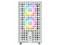 Gabinete XYZ Atom, Mid Tower, Micro-ATX, Panel de Cristal Templado, No Incluye Fuente de Poder. Color Blanco.