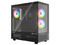 Gabinete XYZ AURORAX 50, Mid Tower, E-ATX, Incluye 4 Ventiladores ARGB de 120mm, Panel de Cristal Templado, No Incluye Fuente de Poder. Color Negro.