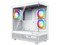 Gabinete XYZ AURORAX 50, Mid Tower, E-ATX, Incluye 4 Ventiladores ARGB de 120mm, Cristal Templado, No Incluye Fuente de Poder. Color Blanco.