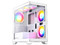 Gabinete XYZ Titanium View Lite, Mid Tower, Micro-ATX, Panel de Cristal Templado, No Incluye Fuente de Poder. Color Blanco.