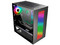 Gabinete Gamer Yaguaret Flicker, Micro-ATX, ARGB, (No incluye fuente de poder). Color Negro.