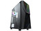 Gabinete Gamer Yaguaret Infinity, RGB, ATX, (sin fuente de poder), color Negro.