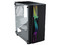 Gabinete Gamer Yaguaret WARZONE MATX RGB de Vidrio Templado, Mid-Tower, Micro-ATX (No incluye fuente de poder). Color Negro