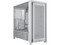 Gabinete Corsair Frame 4000D Modular, Mid-Tower, ATX, (sin fuente de poder). Color Blanco.