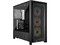 Gabinete Corsair Frame 4000D RS ARGB Modular, Mid-Tower, ATX, (sin fuente de poder). Color Negro.