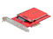 Adaptador de Host de Unidad SSD M.2 PCIe a U.3 de 2.5 StarTech.