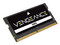 Memoria SODIMM Corsair Vengance, DDR5, PC5-38400 (4800 MHz), 24GB, CL40, Color Negro.