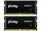 Kit de Memorias SODIMM Kingston Fury Impact DDR5 PC4-44800 (5600 MHz), 64GB (2 x 32GB), Color Negro.