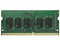 Memoria SODIMM Synology, DDR4, Compatible con DS1825+, DS1525+, DS925+, CL22, 16GB.
