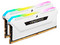 Kit de Memorias Corsair Vengeance RGB Pro SL DDR4 PC4-28800 (3600MHz), 16GB (2 x 8GB), iluminación RGB, Color Blanco.