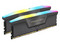Memoria DIMM Corsair VENGEANCE RGB, DDR5 PC5-41600 (5200 MHz), CL40, RGB, 32GB (2 x 16GB). Color Negro.