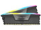 Memoria DIMM Corsair VENGANCE RGB, DDR5 PC5-48000 (6000MHz), CL38, 32GB (2x16GB).