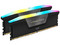 Memoria DIMM Corsair VENGEANCE RGB, DDR5 PC5-41600 (5200 MHz), CL40, 64GB (2 x 32GB). Color Negro.