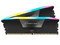 Memoria DIMM Corsair VENGEANCE RGB, DDR5 PC5-41600 (5200 MHz), CL40, 64GB (2 x 32GB). Color Negro.