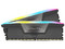 Memoria DIMM Corsair Vengeance RGB DDR5, PC5-44800 (5600 MHz), CL40, 64GB (2 x 32GB), Color Negro.