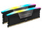 Memoria DIMM Corsair VENGEANCE RGB, DDR5 PC5-51200 (6400 MHz), CL32, 64GB (2 x 32GB). Color Negro.