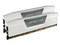Memoria DIMM CORSAIR VENGEANCE RGB, DDR5 PC5-48000 (6000MHz), CL36, 32GB (2 x 16GB). Color Blanco.