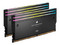 Kit de Memorias DIMM Corsair DOMINATOR TITANIUM RGB, DDR5 PC5-48000 (6000MHz), CL30, 64GB (2 x 32GB). Color Negro.