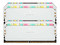 Memoria Ram Corsair Dominator Platinum RGB De 32GB (2X16GB), DDR5, 5200Mhz. Color Blanco