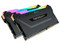 Memoria DDR RAM CORSAIR Vengeance RGB Pro de 32GB (2x16GB), 3200MHz, RGB.