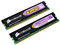 Memoria Corsair XMS2 de 4GB (2x2GB) DDR2 800 (PC26400)
Timing: 5-5-5-12, Voltaje: 1.8V.
Diseñada para Sistemas Operativos de 64bit,
Modelo: TWIN2X4096-6400C5 G