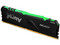 Memoria DIMM Kingston Fury Beast RGB, DDR4 PC4-21300 (2666MHz), CL16, 16GB.