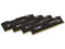 Memoria Kingston HyperX Fury PC3-19200 (2666 MHz), 32GB (4 x 8GB), Kit con cuatro piezas de 8GB.