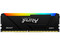 Memoria DIMM Kingston FURY Beast RGB DDR4, PC4-28800 (3600MHz), CL18, 32GB. Color Negro.