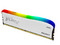 Memoria DIMM Kingston Fury Beast, DDR4 PC4-25600 (3600 MHz), CL18, Kit 32GB (2 x 16GB), Iluminación RGB, Color Blanco.