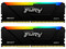 Kit de Memorias DIMM Kingston Fury Beast, DDR4 (3733MHz), RGB, CL19, 16GB (2 x 8GB). Color Negro