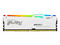 Memoria DIMM Kingston Fury Beast RGB White DDR5, PC5-41600 (5200MHz), CL40, 16GB.