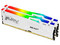 Memoria DIMM Kingston Fury Beast DDR5-5200 (5200 MHz), RGB, CL40, 32GB (2 x 16GB), Color Blanco.