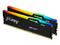 Kit de Memorias DIMM Kingston FURY Beast RGB, DDR5 PC5-44800 (5600MHz), CL36, 64GB (2 x 32GB). Color Negro.