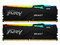 Memoria DIMM Kingston FURY Beast Black RGB, DDR5 PC5-48000 (6000MHz), CL30, 32GB (2x16GB).