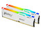 Memoria DIMM Kingston FURY Beast White RGB, DDR5 PC5-48000 (6000MHz), CL36, 64GB (2 x 32GB).