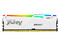 Memoria DIMM Kingston FURY Beast White RGB, DDR5 PC5-48000 (6000MHz), CL40, 16GB.